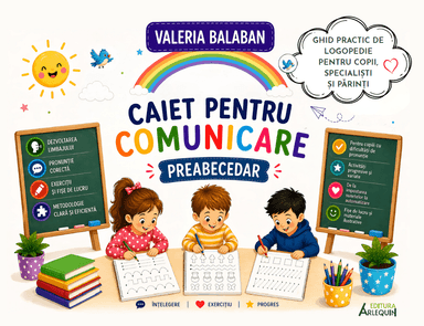 Caiet pentru comunicare – Preabecedar. Ghid complet pentru invatarea scrisului si cititului